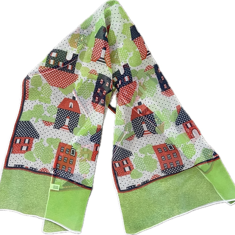 Vintage Scarf Made in Japan